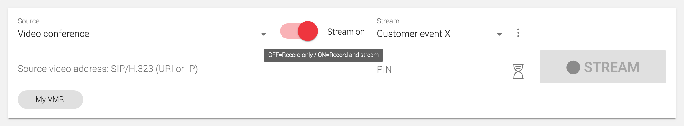 New video library user interface